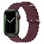 オーシャンシリコンウォッチバンド、Apple Watch Series 8&7 41mm 用、Apple Watch Series 8&7 41mm / SE 2&6&SE&5&4 40mm 用