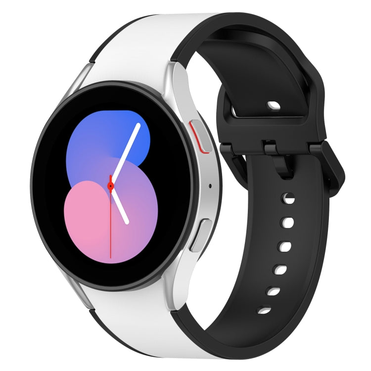 ツートーンシリコンウォッチバンド、Samsung Galaxy Watch5 40mm / 44mm用
