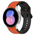 ツートーンシリコンウォッチバンド、Samsung Galaxy Watch5 40mm / 44mm用