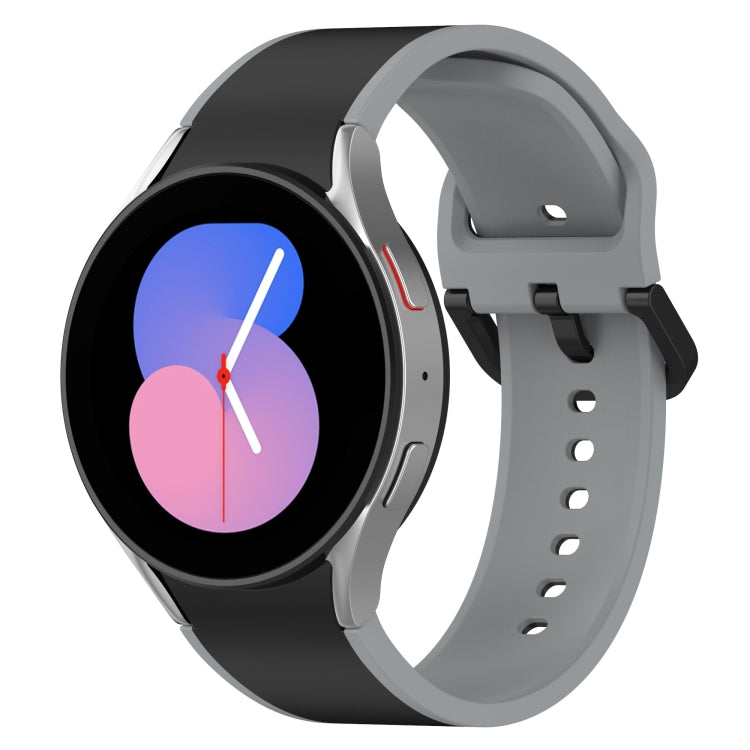 ツートーンシリコンウォッチバンド、Samsung Galaxy Watch5 40mm / 44mm用