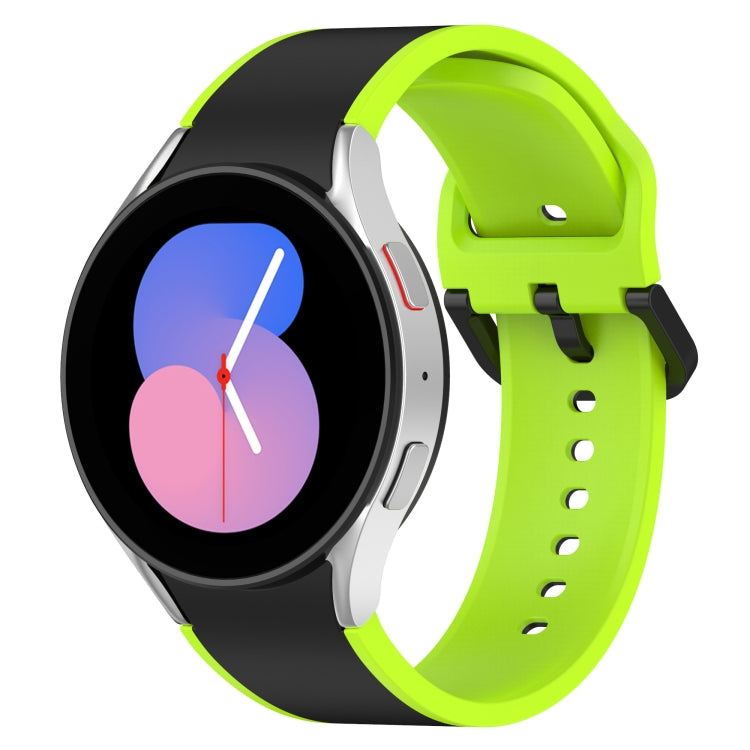 ツートーンシリコンウォッチバンド、Samsung Galaxy Watch5 40mm / 44mm用