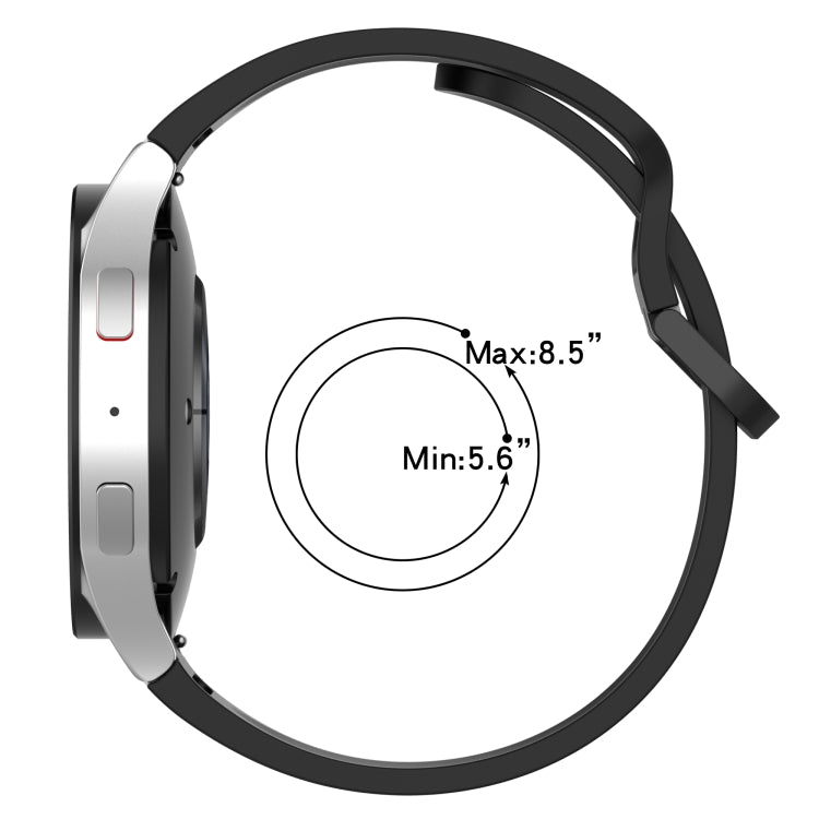 ツートーンシリコンウォッチバンド、Samsung Galaxy Watch5 40mm / 44mm用
