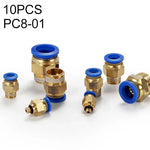 PC6-04 LAIZE 2個セット PCオスネジ直線型空気圧クイックフィッティングコネクター PC4-01 (10個), PC4-02 (10個), PC4-M5 (10個), PC6-01 (10個), PC6-02 (10個), PC6-03 (10個), PC6-04 (2個), PC6-M5 (10個), PC8-01 (10個), PC8-02 (10個), PC8-03 (10個)
