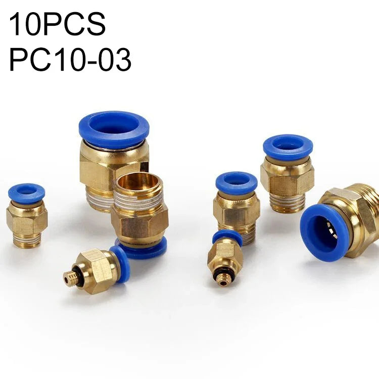PC6-04 LAIZE 2個セット PCオスネジ直線型空気圧クイックフィッティングコネクター PC4-01 (10個), PC4-02 (10個), PC4-M5 (10個), PC6-01 (10個), PC6-02 (10個), PC6-03 (10個), PC6-04 (2個), PC6-M5 (10個), PC8-01 (10個), PC8-02 (10個), PC8-03 (10個)