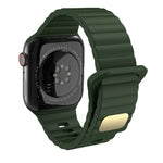 通気性のある肌に優しいシリコン、Apple Watch Ultra 49mm / シリーズ 8&7 45mm / SE 2&6&SE&5&4 44mm / 3&2&1 42mm、シリーズ 8&7 41mm / SE 2&6&SE&5&4 40mm / 3&2&1 38mm 用