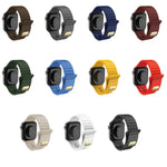 通気性のある肌に優しいシリコン、Apple Watch Ultra 49mm / シリーズ 8&7 45mm / SE 2&6&SE&5&4 44mm / 3&2&1 42mm、シリーズ 8&7 41mm / SE 2&6&SE&5&4 40mm / 3&2&1 38mm 用