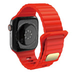 通気性のある肌に優しいシリコン、Apple Watch Ultra 49mm / シリーズ 8&7 45mm / SE 2&6&SE&5&4 44mm / 3&2&1 42mm、シリーズ 8&7 41mm / SE 2&6&SE&5&4 40mm / 3&2&1 38mm 用