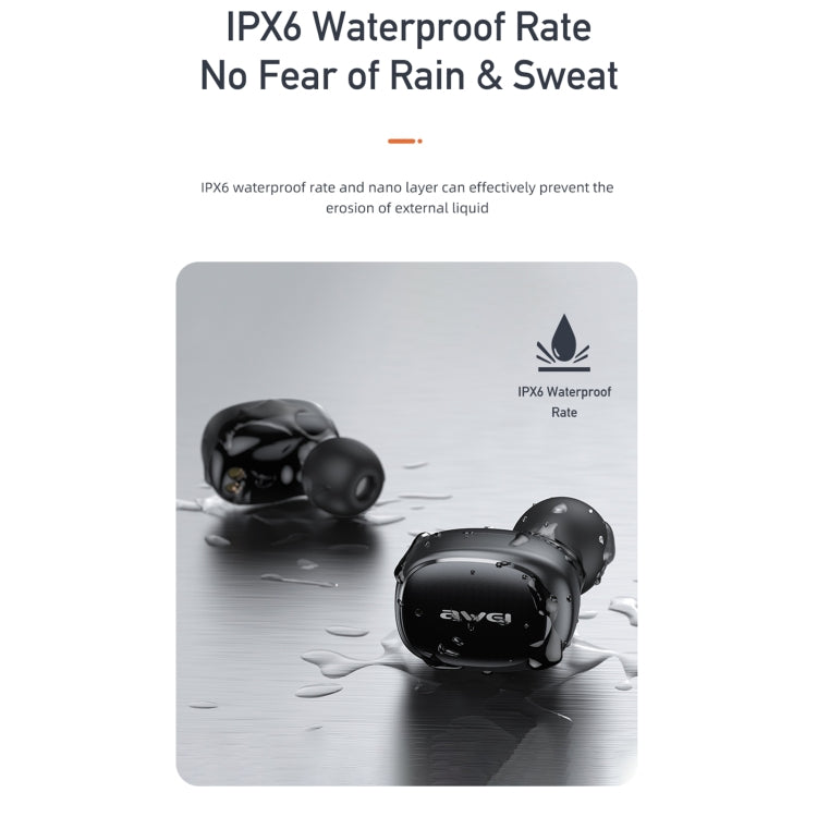 awei T13 Pro Bluetooth V5.1 スポーツヘッドセット、T13Pro