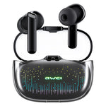 awei T52 Pro トゥルーワイヤレス ゲーミング Bluetooth イヤホン、T52 Pro（スターリーパターン）、T52 Pro（グラスパターン）