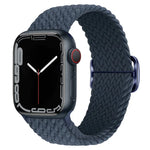 バックル付きナイロン編みウォッチバンド Apple Watch Ultra 49mm / Series 8&7 45mm / SE 2&6&SE&5&4 44mm / 3&2&1 42mm用