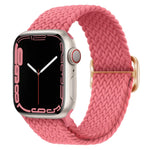 バックル付きナイロン編みウォッチバンド Apple Watch Ultra 49mm / Series 8&7 45mm / SE 2&6&SE&5&4 44mm / 3&2&1 42mm用