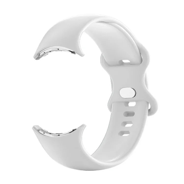 Google Pixel Watch 4 / 3 / 2 / 1 41mm 用 単色シリコンウォッチバンド メンズ レディース