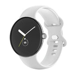 Google Pixel Watch 4 / 3 / 2 / 1 41mm 用 単色シリコンウォッチバンド メンズ レディース