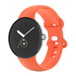 Google Pixel Watch 4 / 3 / 2 / 1 41mm 用 単色シリコンウォッチバンド メンズ レディース
