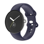 Google Pixel Watch 4 / 3 / 2 / 1 41mm 用 単色シリコンウォッチバンド メンズ レディース