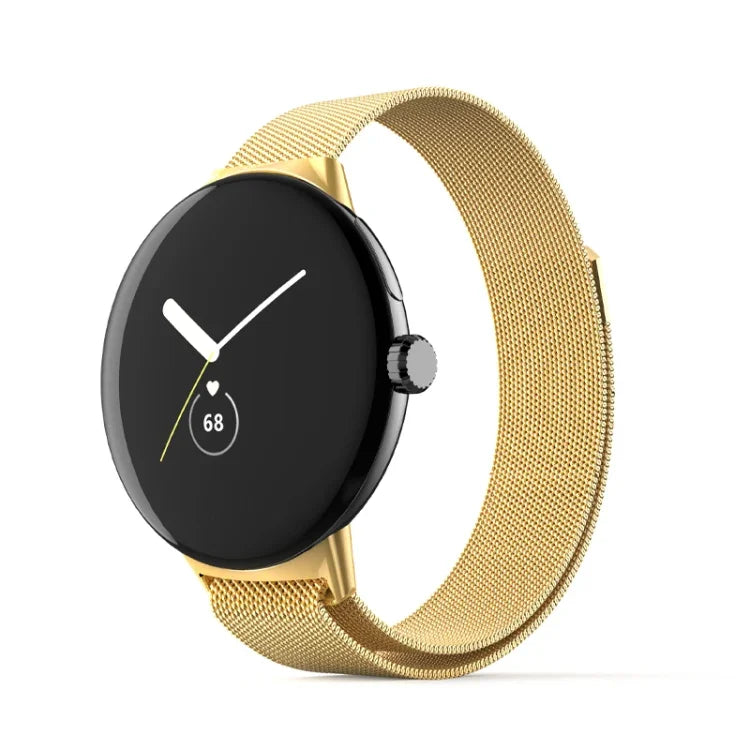 ミラネーゼ ステンレススチール メタルウォッチバンド, Google Pixel Watch 用
