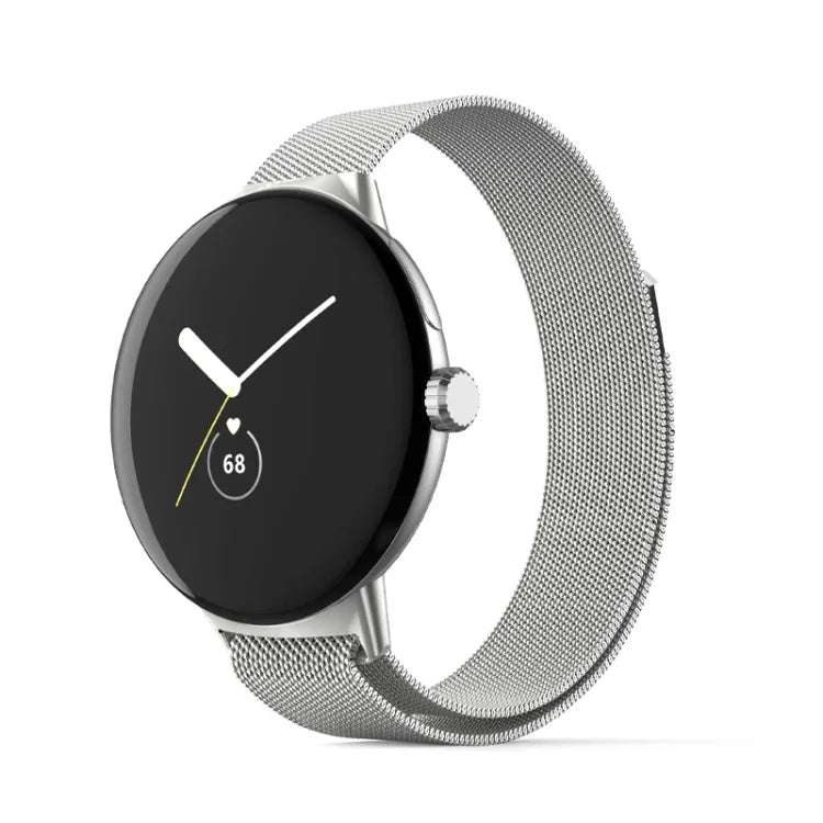 ミラネーゼ ステンレススチール メタルウォッチバンド, Google Pixel Watch 用