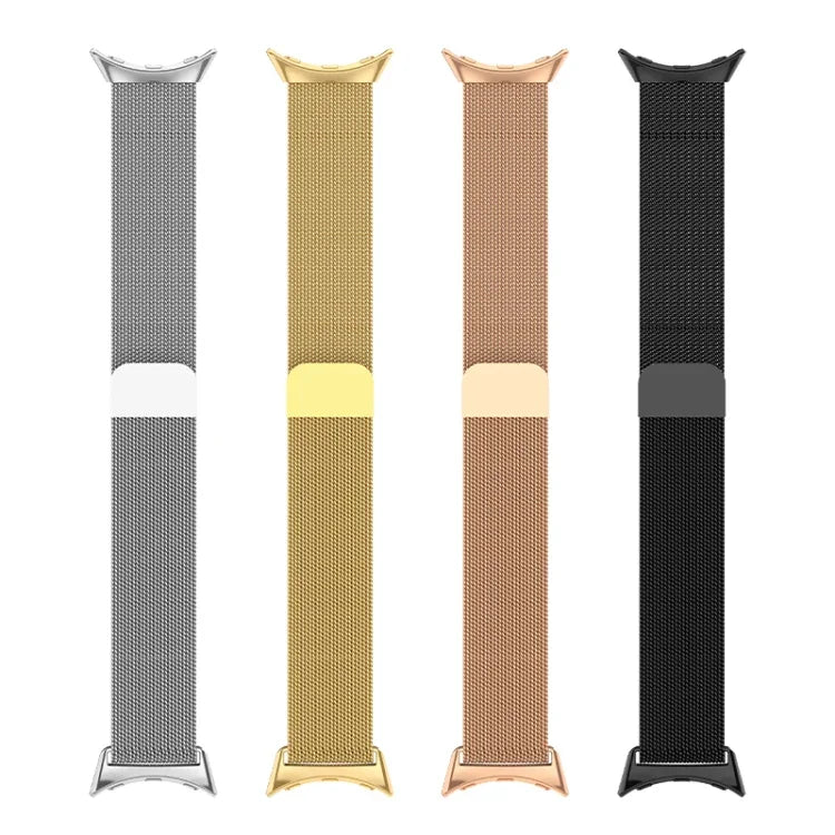 ミラネーゼ ステンレススチール メタルウォッチバンド, Google Pixel Watch 用
