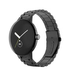 三連 ステンレススチール メタルウォッチバンド, Google Pixel Watch 4 / 3 / 2 / 1 41mm 用