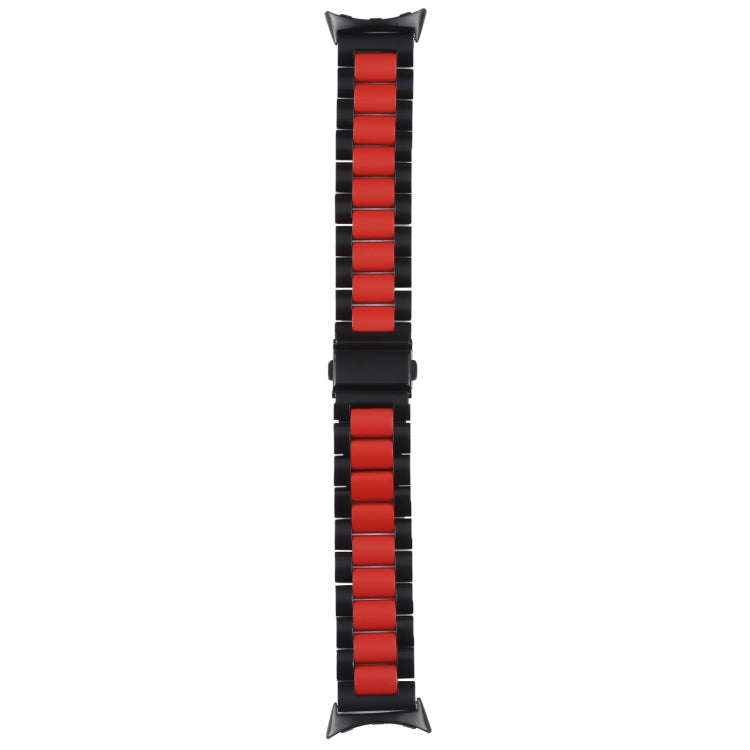 三連 ステンレススチール メタルウォッチバンド, Google Pixel Watch 4 / 3 / 2 / 1 41mm 用