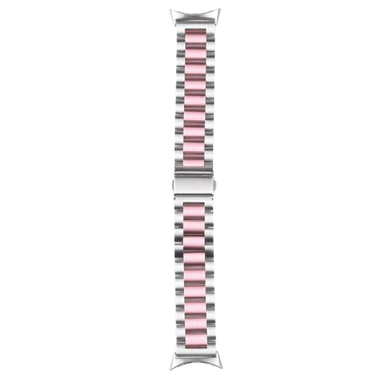 三連 ステンレススチール メタルウォッチバンド, Google Pixel Watch 4 / 3 / 2 / 1 41mm 用
