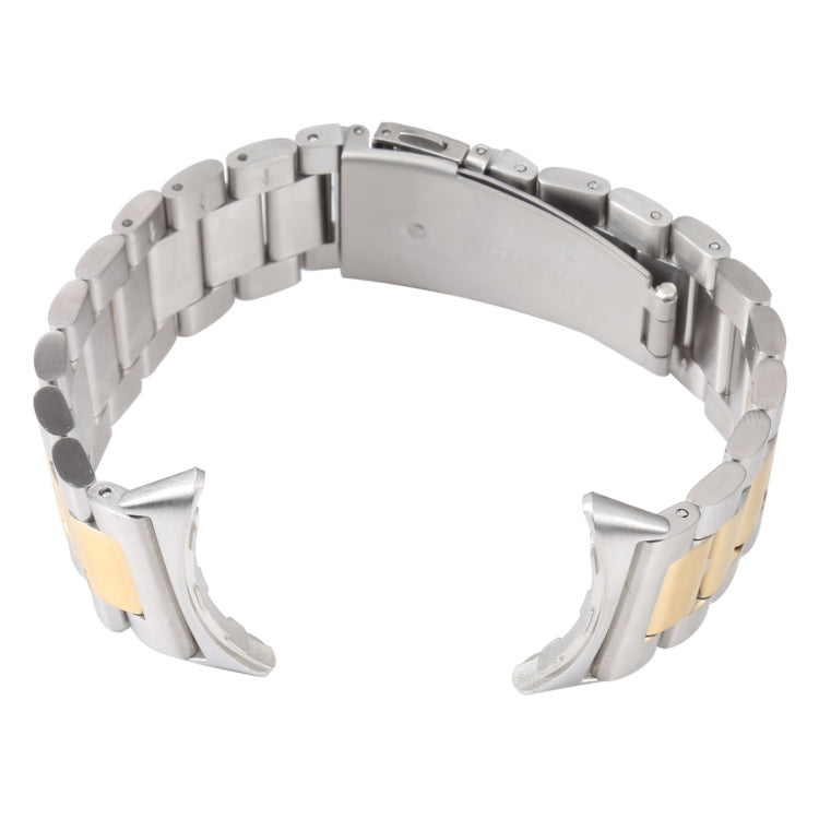 三連 ステンレススチール メタルウォッチバンド, Google Pixel Watch 4 / 3 / 2 / 1 41mm 用