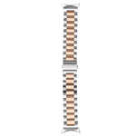 三連 ステンレススチール メタルウォッチバンド, Google Pixel Watch 4 / 3 / 2 / 1 41mm 用