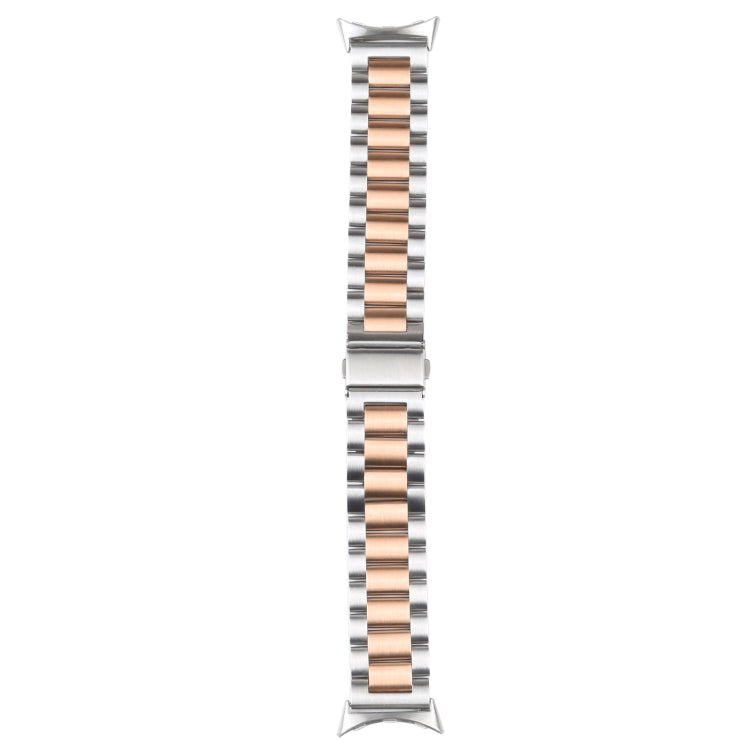 三連 ステンレススチール メタルウォッチバンド, Google Pixel Watch 4 / 3 / 2 / 1 41mm 用
