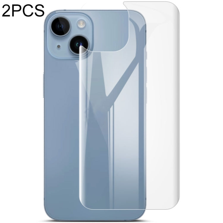 2枚セット imak カーブドハイドロゲルフィルム背面プロテクター、iPhone 14、iPhone 14 Plus、iPhone 14 Pro、iPhone 14 Pro Max、Huawei Mate 50、Huawei Mate 50 Pro用