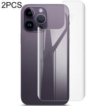 2枚セット imak カーブドハイドロゲルフィルム背面プロテクター、iPhone 14、iPhone 14 Plus、iPhone 14 Pro、iPhone 14 Pro Max、Huawei Mate 50、Huawei Mate 50 Pro用