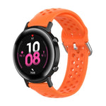 20mm クラスプ ソリッドカラー スポーツリストストラップウォッチバンド、Huawei Watch GT2 42MM用、Galaxy Watch Active2 / Active用