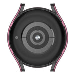 吊り下げ彫刻 ツートン保護ウォッチケース 強化ガラスフィルム付き、Samsung Galaxy Watch5 Pro 45mm用、Samsung Galaxy Watch5 40mm用、Samsung Galaxy Watch5 44mm用、Samsung Galaxy Watch4 40mm用、Samsung Galaxy Watch4 44mm用