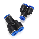 PY-14 LAIZE 2個入り プラスチックY型ティー減径空気圧クイックフィッティングコネクター PY-4（10個）、PY-6（10個）、PY-8（10個）、PY-10（10個）、PY-12（10個）、PY-14（2個）、PY-16（2個）