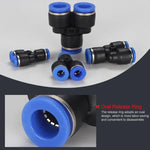 PY-14 LAIZE 2個入り プラスチックY型ティー減径空気圧クイックフィッティングコネクター PY-4（10個）、PY-6（10個）、PY-8（10個）、PY-10（10個）、PY-12（10個）、PY-14（2個）、PY-16（2個）
