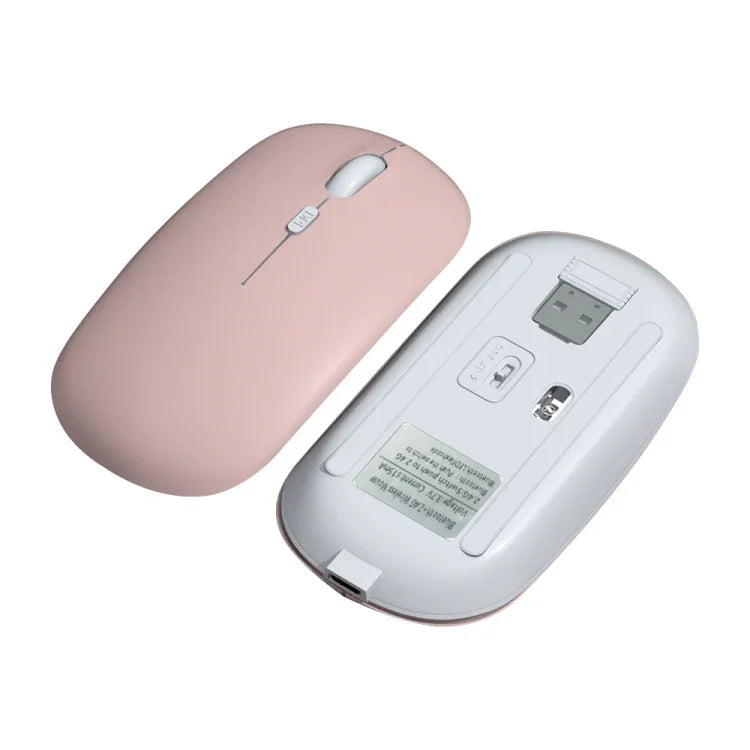 1600dpi Bluetooth 2.4Gワイヤレスデュアルモードマウス、Bluetooth＋2.4G（ホワイト）、Bluetooth＋2.4G（ブラック）、Bluetooth＋2.4G（ピンク）、Bluetooth＋2.4G（パープル）、Bluetooth＋2.4G（イエロー）、Bluetooth＋2.4G（ブルー）、Bluetooth＋2.4G（ミントグリーン）