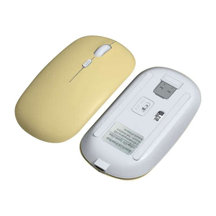 1600dpi Bluetooth 2.4Gワイヤレスデュアルモードマウス、Bluetooth＋2.4G（ホワイト）、Bluetooth＋2.4G（ブラック）、Bluetooth＋2.4G（ピンク）、Bluetooth＋2.4G（パープル）、Bluetooth＋2.4G（イエロー）、Bluetooth＋2.4G（ブルー）、Bluetooth＋2.4G（ミントグリーン）