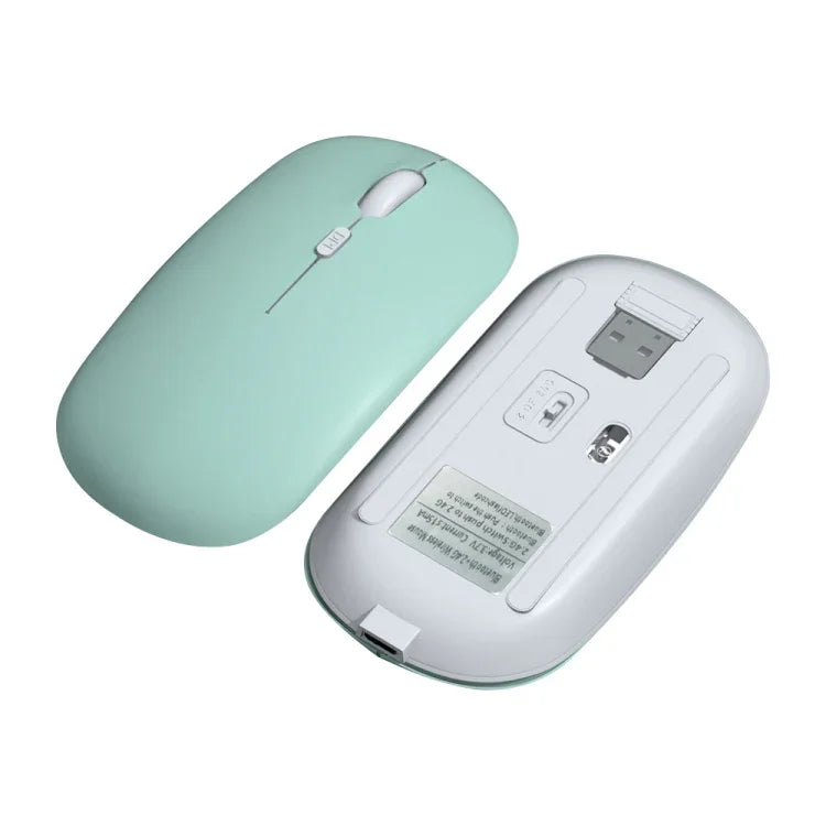 1600dpi Bluetooth 2.4Gワイヤレスデュアルモードマウス、Bluetooth＋2.4G（ホワイト）、Bluetooth＋2.4G（ブラック）、Bluetooth＋2.4G（ピンク）、Bluetooth＋2.4G（パープル）、Bluetooth＋2.4G（イエロー）、Bluetooth＋2.4G（ブルー）、Bluetooth＋2.4G（ミントグリーン）