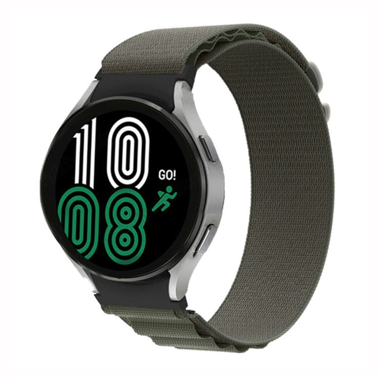 Samsung Galaxy Watch5 / Watch5 Pro / Watch4 / Watch4 Classic用 ユニバーサルナイロンループウォッチバンド
