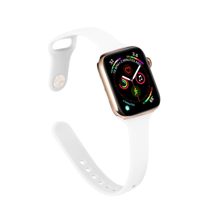 薄型シリコン交換用リストストラップバンド、Apple Watch 5/4 44mm & 3/2/1 42mm用、Apple Watch 5/4 40mm & 3/2/1 38mm用