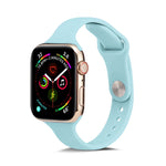 薄型シリコン交換用リストストラップバンド、Apple Watch 5/4 44mm & 3/2/1 42mm用、Apple Watch 5/4 40mm & 3/2/1 38mm用