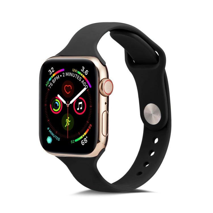 薄型シリコン交換用リストストラップバンド、Apple Watch 5/4 44mm & 3/2/1 42mm用、Apple Watch 5/4 40mm & 3/2/1 38mm用