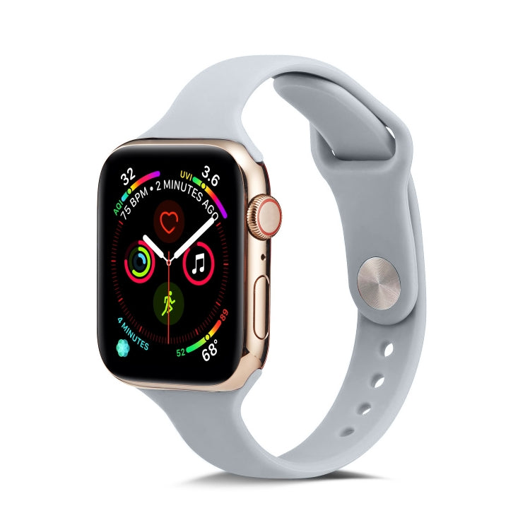 薄型シリコン交換用リストストラップバンド、Apple Watch 5/4 44mm & 3/2/1 42mm用、Apple Watch 5/4 40mm & 3/2/1 38mm用