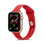 薄型シリコン交換用リストストラップバンド、Apple Watch 5/4 44mm & 3/2/1 42mm用、Apple Watch 5/4 40mm & 3/2/1 38mm用