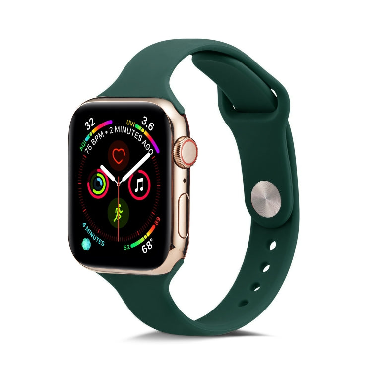 薄型シリコン交換用リストストラップバンド、Apple Watch 5/4 44mm & 3/2/1 42mm用、Apple Watch 5/4 40mm & 3/2/1 38mm用