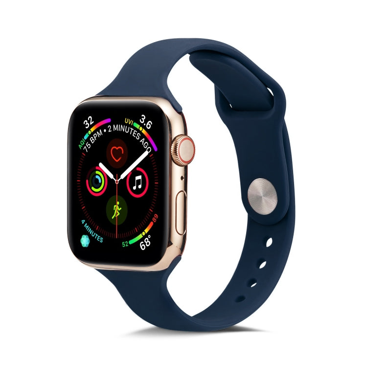 薄型シリコン交換用リストストラップバンド、Apple Watch 5/4 44mm & 3/2/1 42mm用、Apple Watch 5/4 40mm & 3/2/1 38mm用