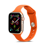 薄型シリコン交換用リストストラップバンド、Apple Watch 5/4 44mm & 3/2/1 42mm用、Apple Watch 5/4 40mm & 3/2/1 38mm用