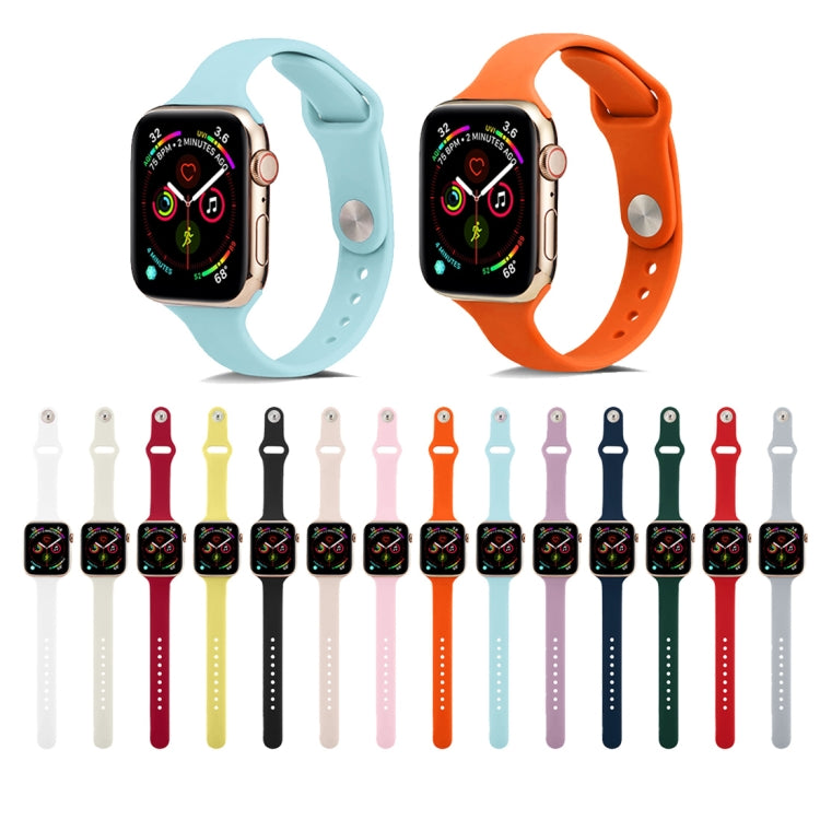 薄型シリコン交換用リストストラップバンド、Apple Watch 5/4 44mm & 3/2/1 42mm用、Apple Watch 5/4 40mm & 3/2/1 38mm用