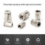 PCF6-02 LAIZE 2個入りメスネジ直線空気圧クイックフィッティングコネクター、PCF4-01 (10個), PCF4-02 (10個), PCF6-01 (10個), PCF6-02 (2個), PCF6-03 (2個), PCF6-04 (1個), PCF8-01 (2個), PCF8-02 (2個), PCF8-03 (1個), PCF8-04 (1個), PCF10-01 (1個)