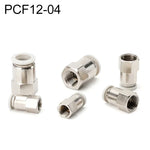 PCF6-02 LAIZE 2個入りメスネジ直線空気圧クイックフィッティングコネクター、PCF4-01 (10個), PCF4-02 (10個), PCF6-01 (10個), PCF6-02 (2個), PCF6-03 (2個), PCF6-04 (1個), PCF8-01 (2個), PCF8-02 (2個), PCF8-03 (1個), PCF8-04 (1個), PCF10-01 (1個)