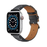 Genuine Leather Watch Band, For Apple Watch Ultra 49mm / Series 8&7 45mm / SE 2&6&SE&5&4 44mm / 3&2&1 42mm, For Apple Watch Series 8&7 41mm / SE 2&6&SE&5&4 40mm / 3&2&1 38mm